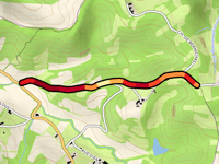 Route d'Estampures z Ruisseau de Paguis