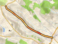Route d'Estantens über Vignoles