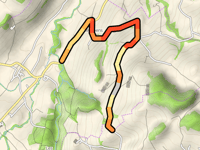 Route d'Estévenens z Villariaz