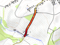 Route d'Hatrival da Moulin d'en Haut