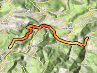 Route d'Issoire da Saurier