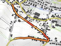 Route d'Useldange von Vichten