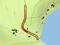 Route d'Yssingeaux from Lac de Saint Front