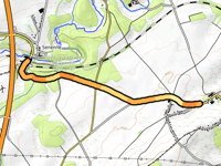 Route d'Yvoir from Senenne