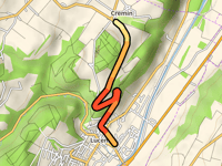Route d'Yvonand da Lucens