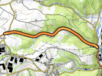 Route de Bastogne desde Clervaux