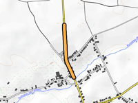 Route de Bavay von Athis