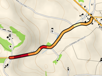 Route de Beaucaire da Ayguetinte