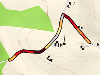 Route de Béthanie da Ossages
