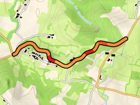 Route de Boulogne vanuit Pouy