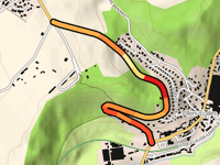 Route de Bouville von Villiers Ecalles
