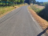 Route de Caireval von Lambesc
