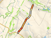 Route de Caouzes via Tourné