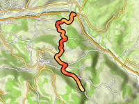 Route de Castellet von Saint Quentin