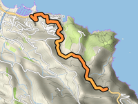 Route de Cerbère from Banyuls-sur-Mere