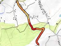 Route de Charantonnay from Charantonnay