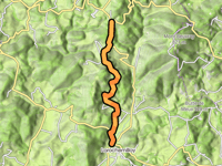 Route de Châtean-Chinon von Route du Puits über Larochemillay