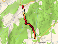 Route de Clansayes from Solérieux