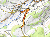 Braasbësch / Route de Colmar-Berg von Oberfeulen