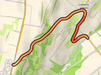 Route de Cossonay da Penthalaz