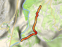 Route de Crévoux z Embrun