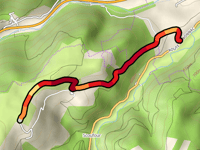 Route de Croute vanuit Massiac