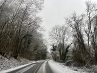 Les Fiers Monts from Sermiers via Route de Damery