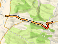 Route de Faget Abbatial from Ornézan
