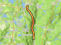 Route de Faucogney von Mélisey