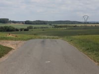 Route de Frencq from Longvilliers
