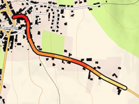 Route de Gernelle von La Grandville