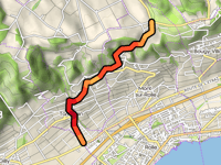 Route de Gimel da Rolle via Tartegnin