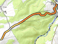 Route de Givet von Houyet