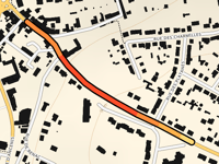Route de Juigné da Châteaubriant
