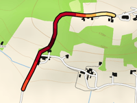 Route de l'Église da A Tichane