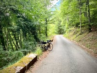 Route de l'Eponnet vanuit Ayses