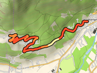 Route de l'Eponnet vanuit Marignier