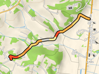 Route de l'Olivier via La Sablère
