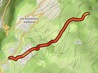 Route de l'Ormay von Grand Aigueblanche
