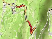 Route de la Balme-d'Épy da La Balme-d'Épy