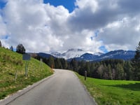 Route de la Cascade da Châtel St. Denis via Route du Moléson