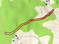 Route de la Chanau von La Chanau Basse