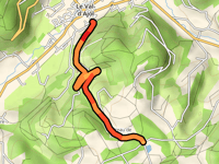 Route de la Chaume z Le Val d'Ajol