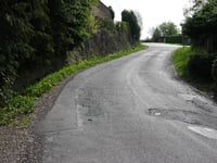 Route de la Croix de Fays über Sassor