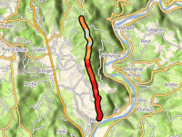 Route de la Dancie von Le Peyriget