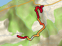 Le Collet via Route de la Garde