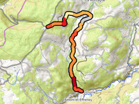 Route de la Montagne von La Longine