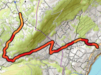 Route de la Montagne desde Saint-Aubin-Sauges