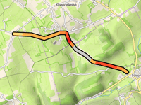 Route de la Pérî from Soiron