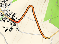 Route de la Vallée da La Chaux